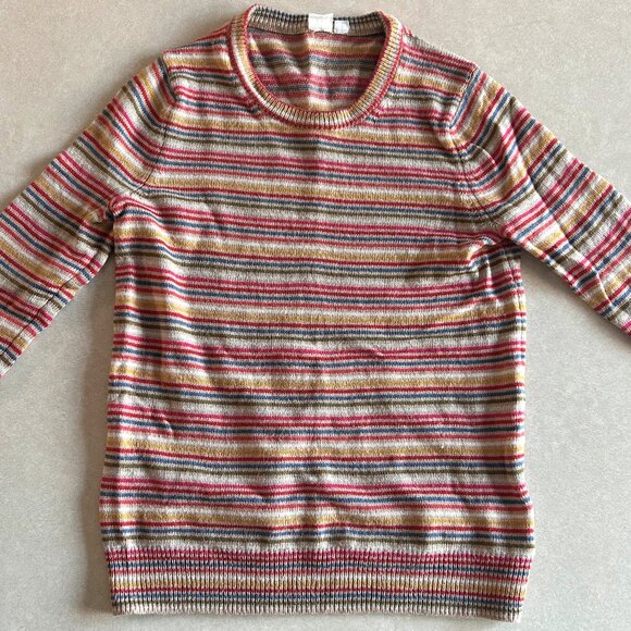 GAP Striped Merino Wool Blend Sweater ASO Max Mayfield - Picture 2 of 8